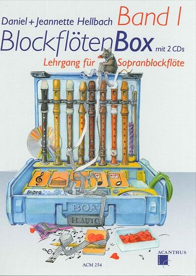 Blockflötenbox Vol. 1 Lehrgang für Sopranblockflötemit 2 CD : photo 1