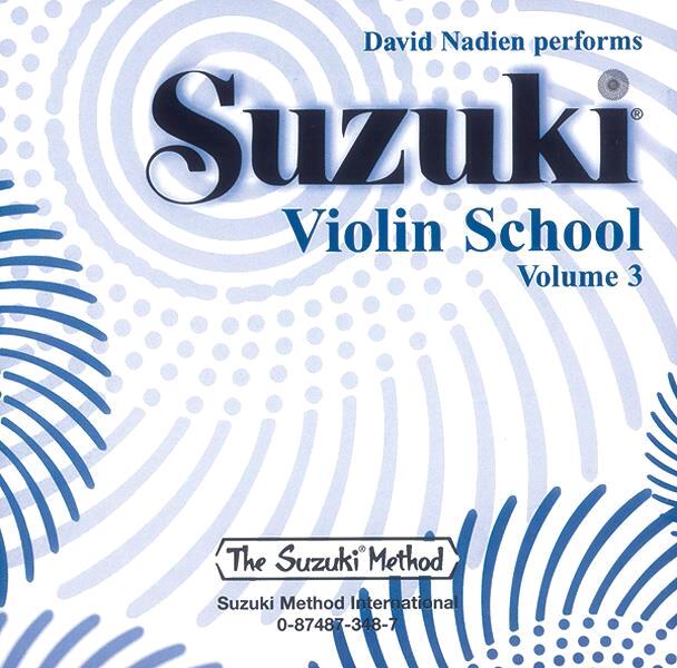 Suzuki Violin School vol. 3 CD ed. Suzuki Shinichi : photo 1