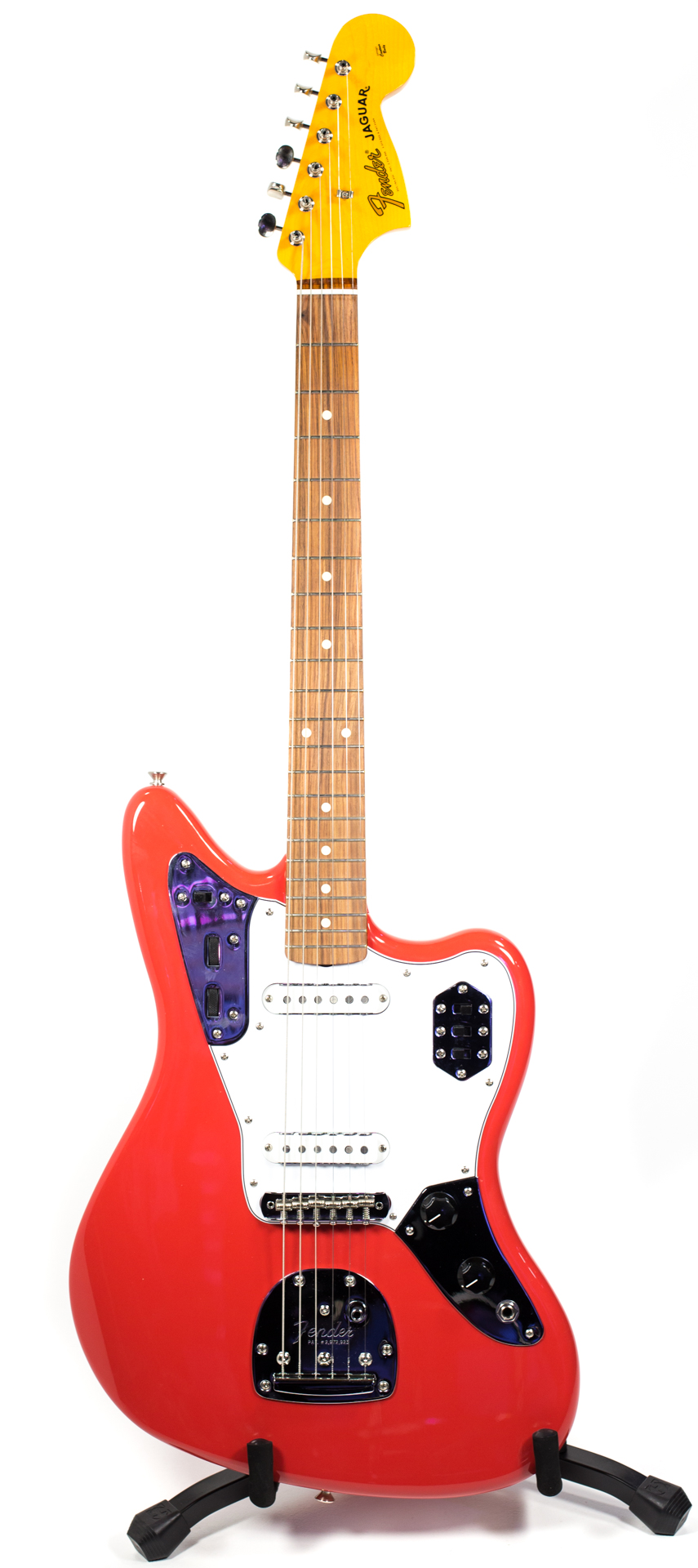 Fender Jaguar Classic 60&rsquo;s Lacquer Pau Ferro Fiesta Red