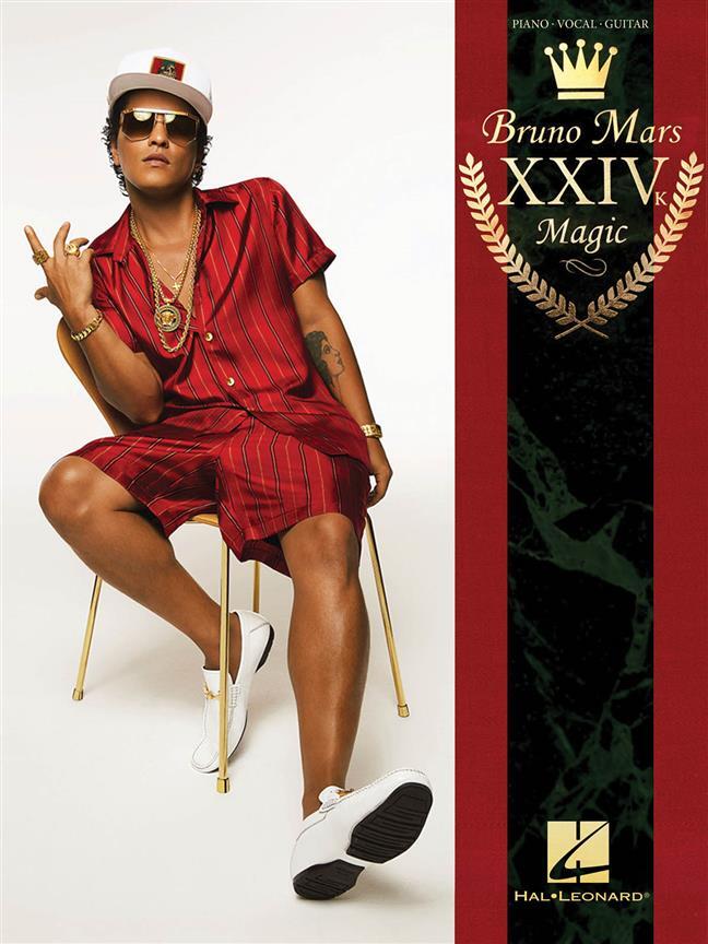 Bruno Mars XXIV k Magic Piano/Vocal/Guitare : photo 1