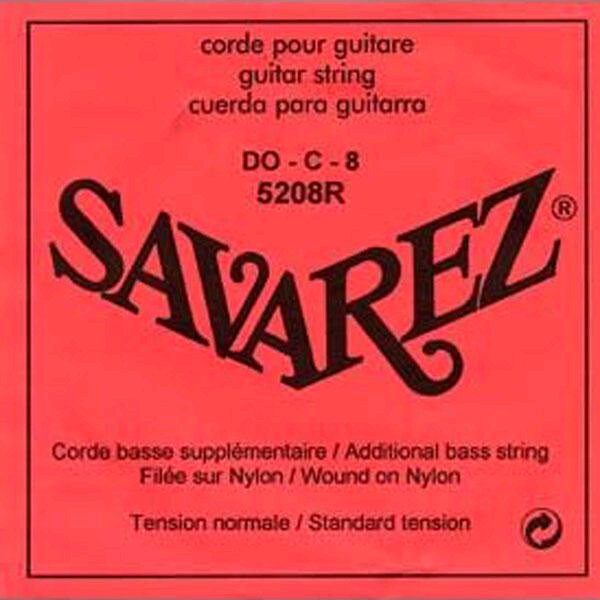 Savarez 5208R Cl. DO-C 8 string SAVAREZ red string : photo 1