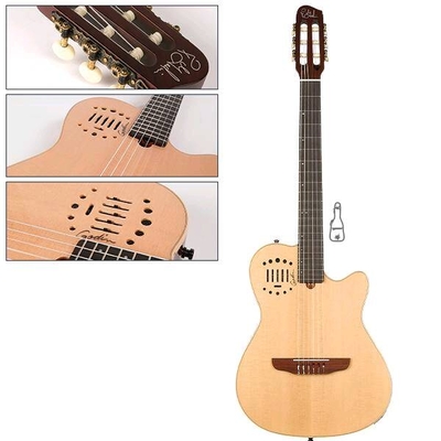 Godin MultiAc Nylon Duet Ambience Natural HG with Bag