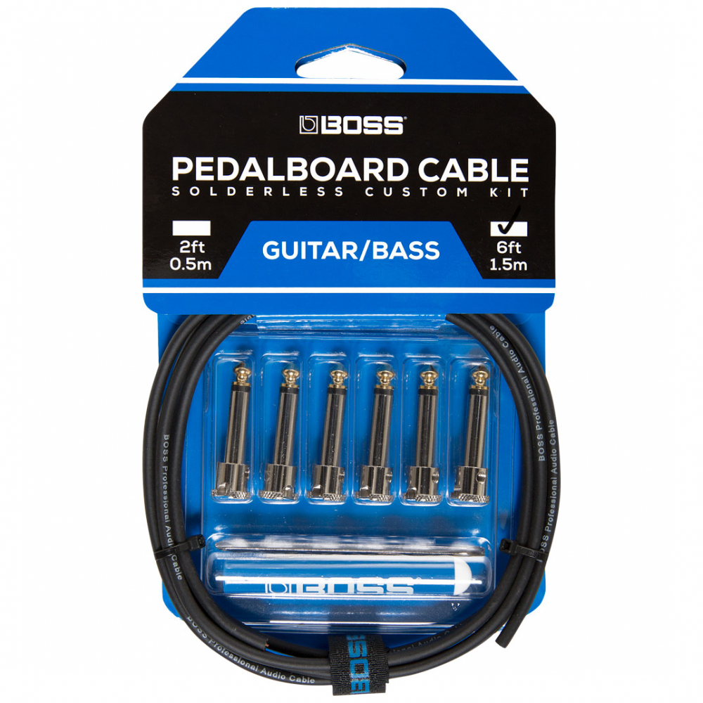 Boss BCK-6 Pedal Board Cable Kit 6 Connect.1.8 : photo 1