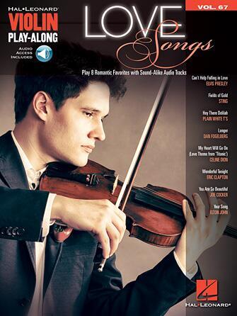 Love Songs: Violin Play-Along Volume 67 : photo 1