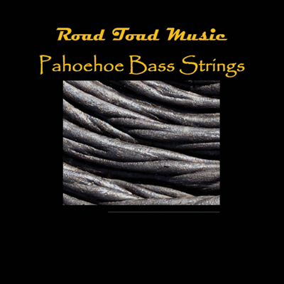 Kala Road Toad Music Pahoehoe U-Bass String Set 4-String Black : photo 1