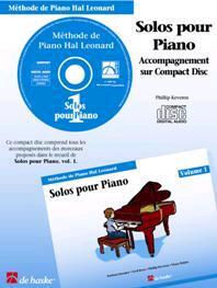 Solos pour piano vol. 1 CD : photo 1