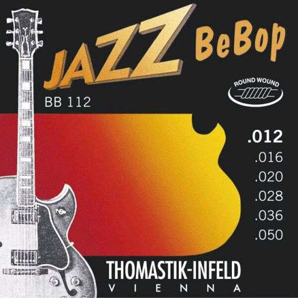Thomastik El. Set Jazz BeBop .012-.050 Plain Steel Round Wound Light : photo 1