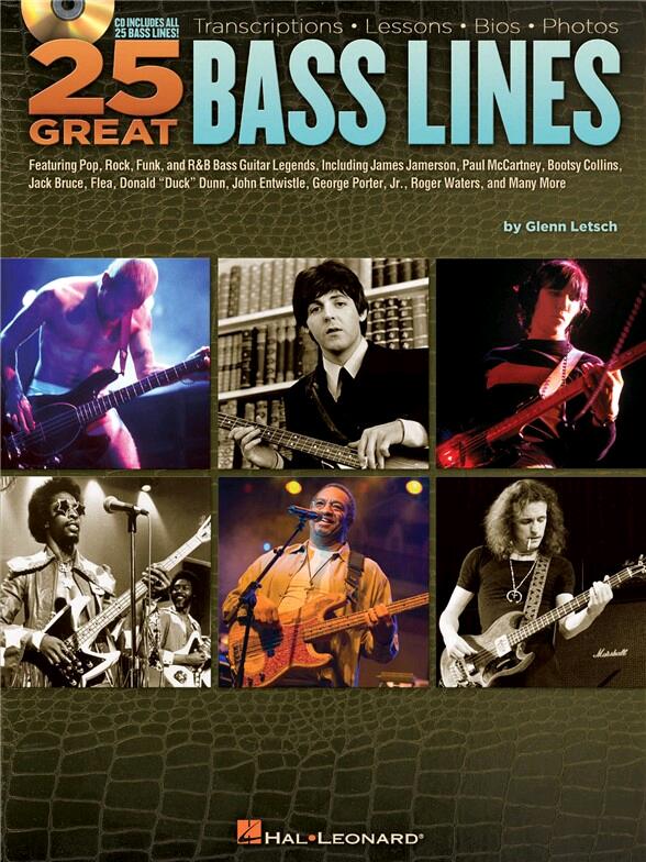 25 GREAT BASS LINES : photo 1