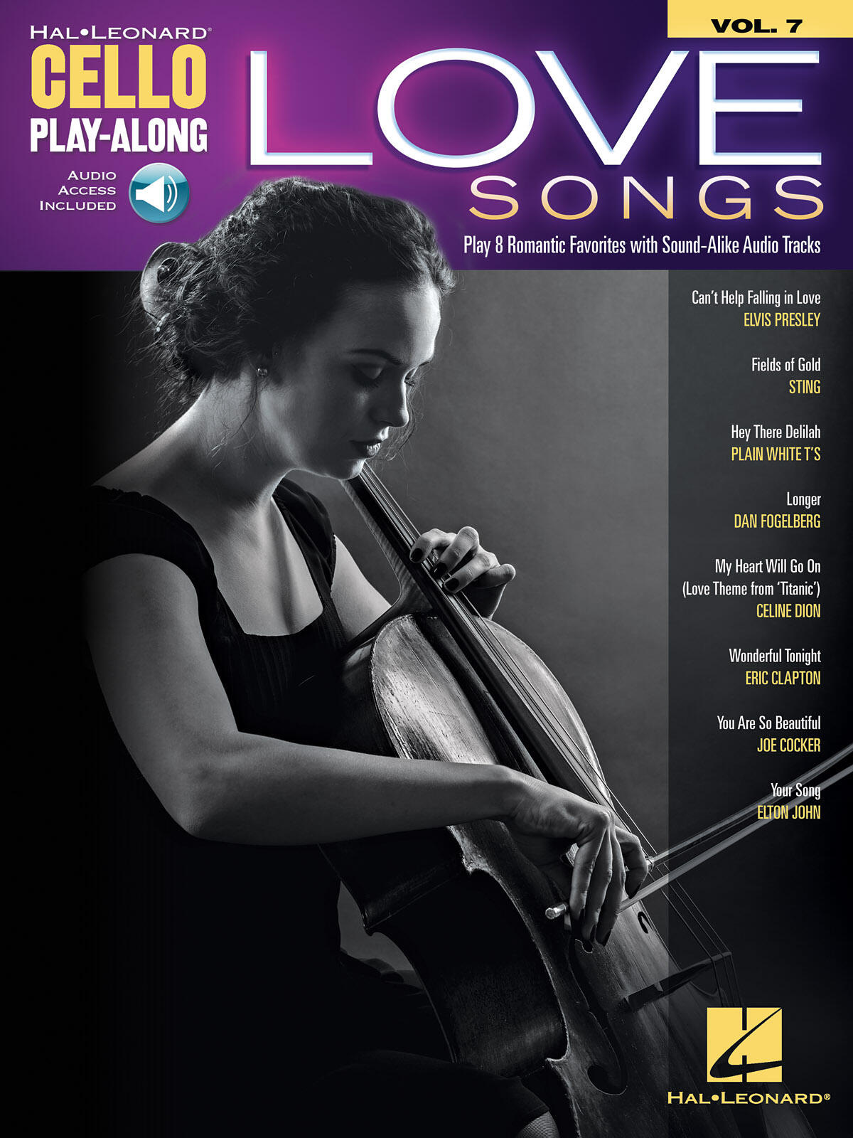 Love Songs Cello Play-Along Volume 7 : photo 1