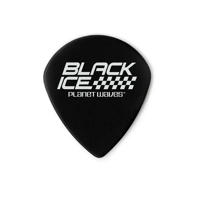Planet Waves Picks Black Ice Jazz Shape 1.10mm (.043 in.) Heavy Pack of 10