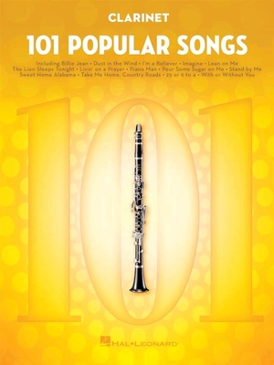 101 Popular Songs Clarinet