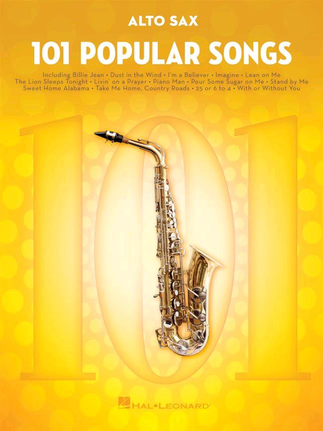 101 Popular Songs Saxophone Alto : photo 1