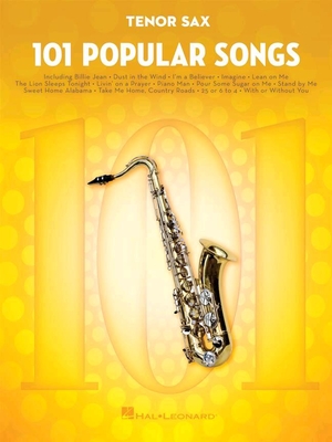 101 Popular Songs Saxophone Tenor