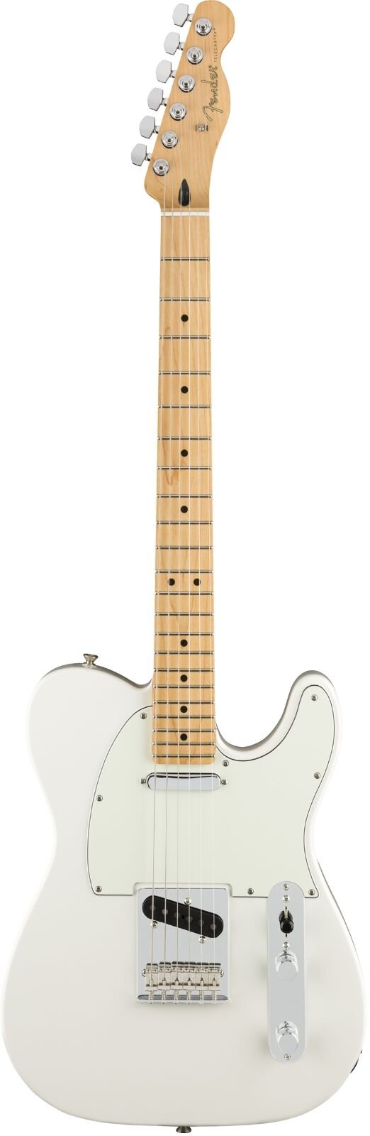 Fender Player Telecaster Maple Fingerboard Polar White : photo 1