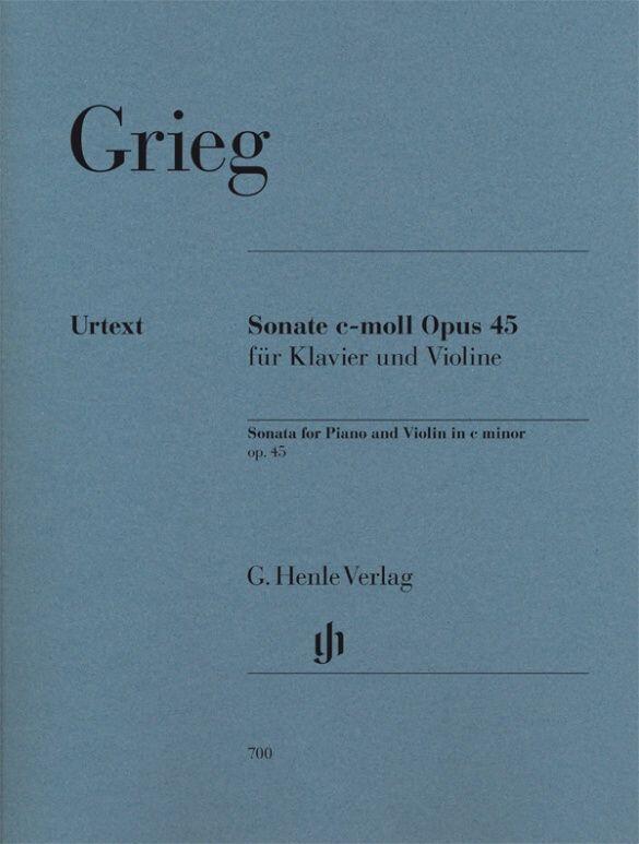Sonate en Do mineur op.45 Sonata For Piano And Violin In C Minor Op.45 Edvard Grieg : photo 1