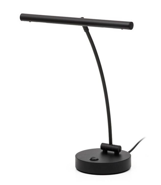 Jahn Pianoteile Rondo curved arm Black structured LED (L4036) : photo 1
