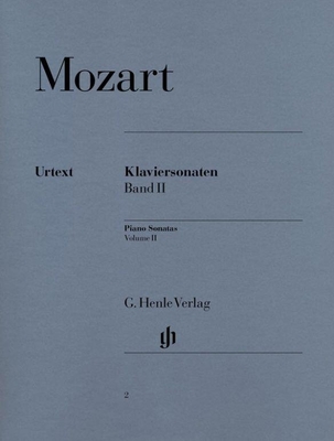 Sonates vol. 2 - Piano Sonatas Volume 2 - Klaviersonaten Band II HN 2