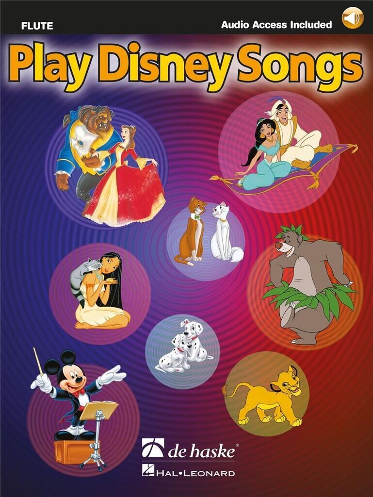 Play Disney Songs pour Flûte Solo Arrangements of 12 Classic Disney Songs with CD Accompaniment : photo 1