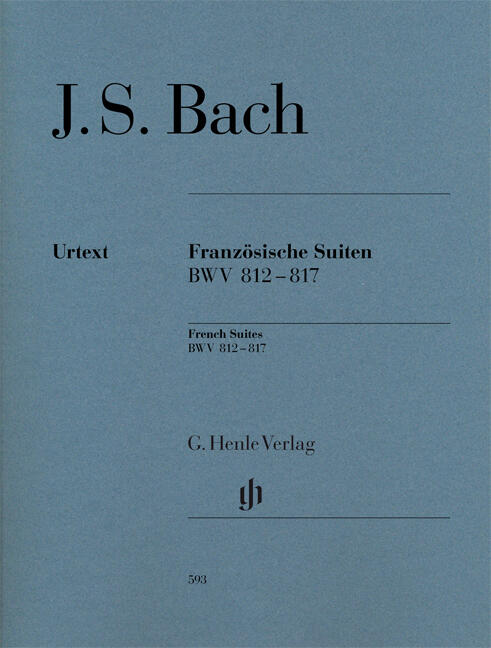 Suites Françaises French Suites BWV 812-817 : photo 1