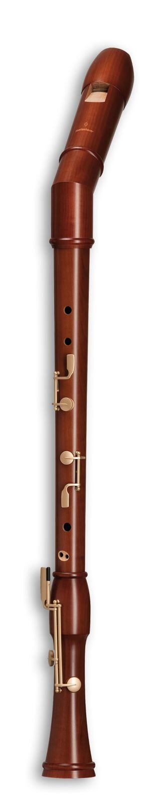 Mollenhauer Canta Bass Angled in F Dark Tinted Baroque Double Hole 4 Keys + Case (2546KD) : photo 1