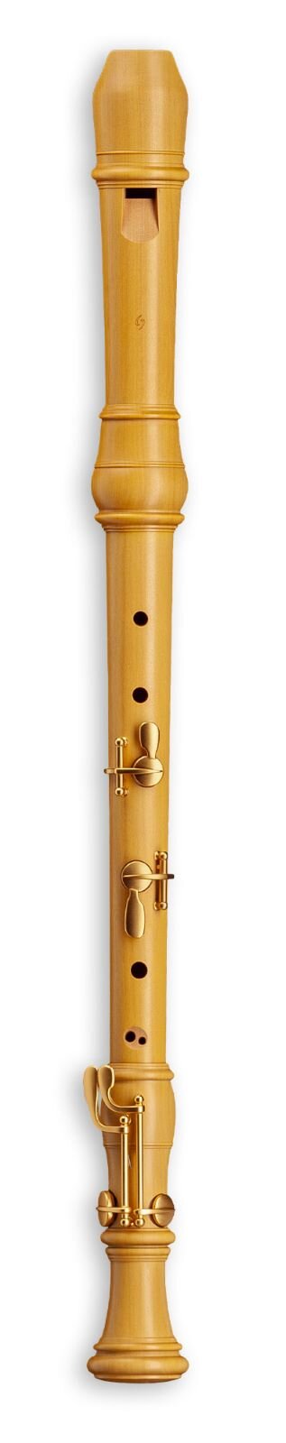 Mollenhauer Denner Comfort Tenor Pear Boxwood Castello Double Hole with 4 Keys (5432C) : photo 1