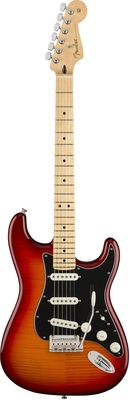 Fender Player Stratocaster Plus Top Maple Fingerboard Aged Cherry Burst