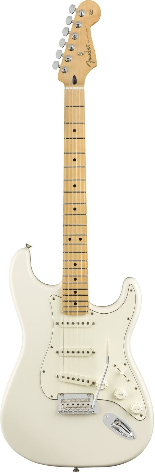 Fender Player Stratocaster Maple Fingerboard Polar White : photo 1