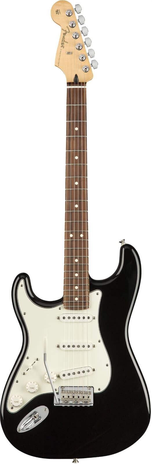 Fender Player Stratocaster Left-Handed Pau Ferro Fingerboard Black : photo 1