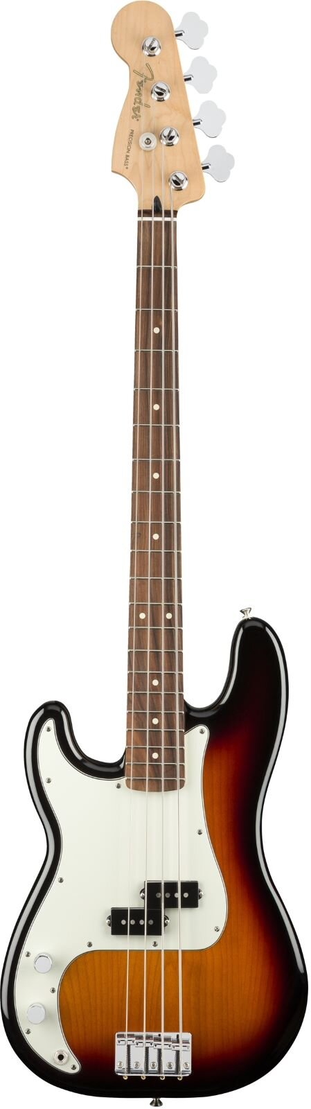 Fender Player Precision Bass Left-Handed Pau Ferro Fingerboard 3-Color Sunburst : photo 1