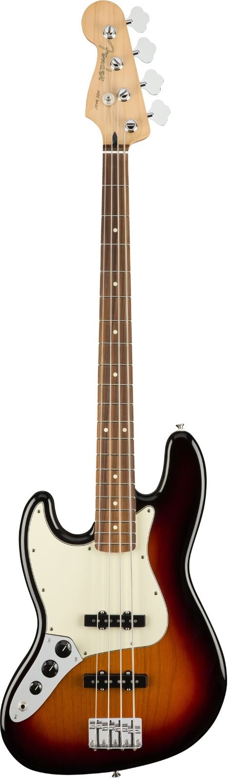 Fender Player Jazz Bass Left-Handed Pau Ferro Fingerboard 3-Color Sunburst : photo 1