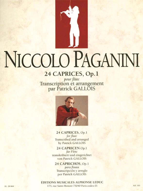 Alphonse 24 caprices Op.1 Niccolo Paganini : photo 1