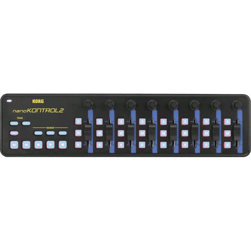 Korg NanoKontrol 2 USB Controller 8 Faders Yellow Blue : photo 1