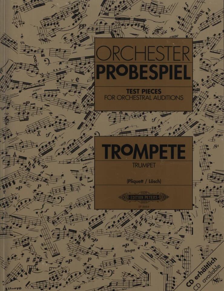 Probespiel - Trompete - Test Pieces for Auditions : photo 1