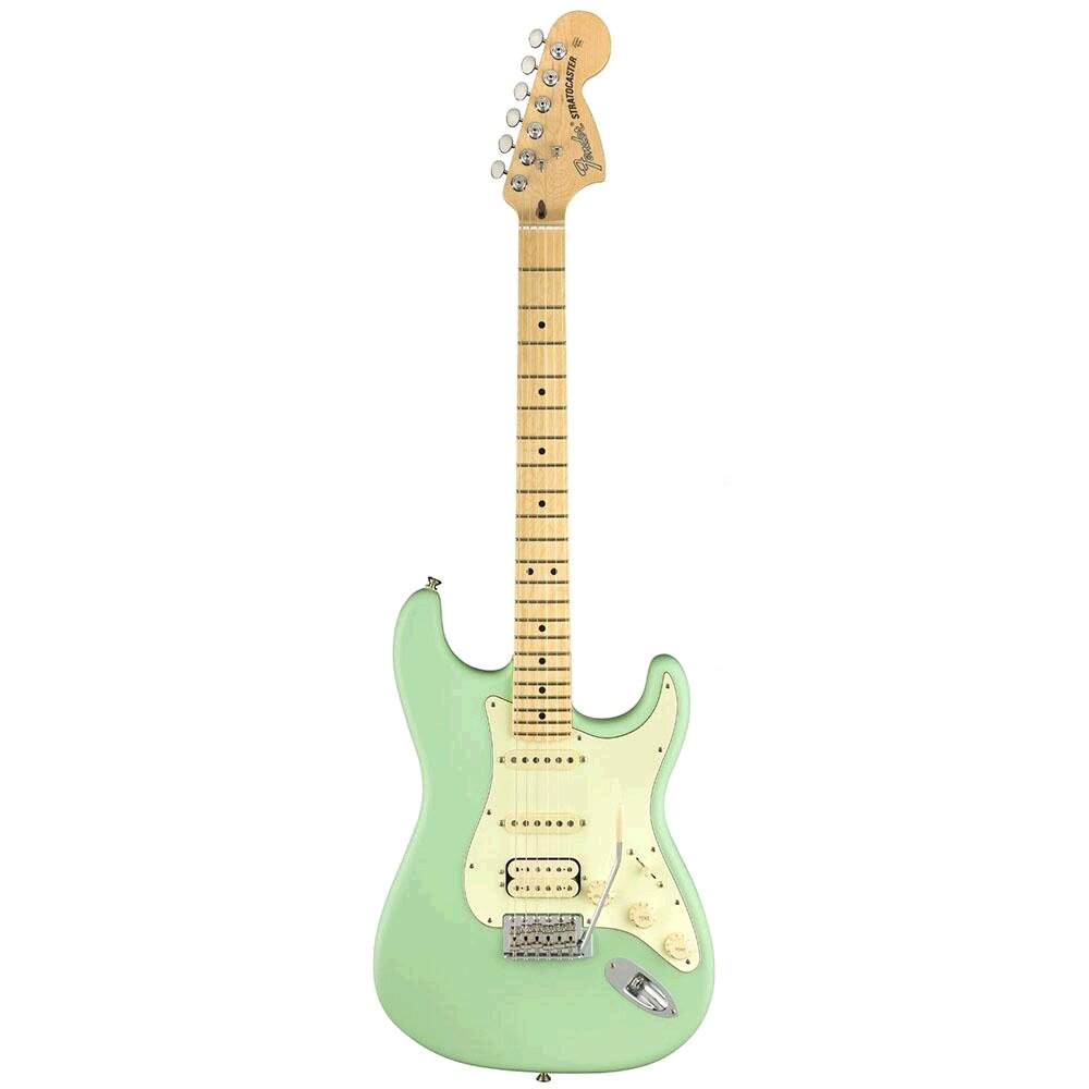 Fender American Performer Stratocaster HSS Maple Fingerboard Satin Surf green : photo 1