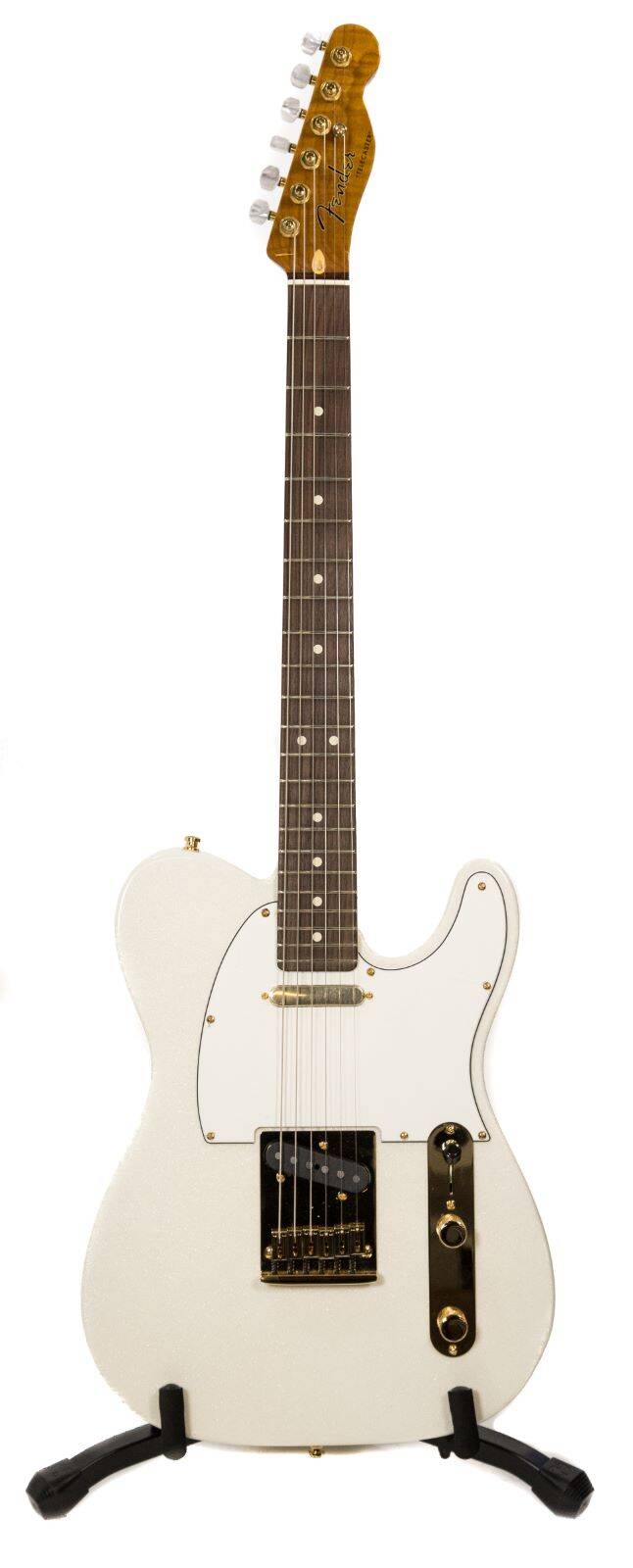 Fender Custom Shop Limited Edition Super Custom Deluxe Telecaster - White Sparkle