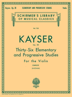 36 Elementary & Progressive Studies Op. 20 Complete