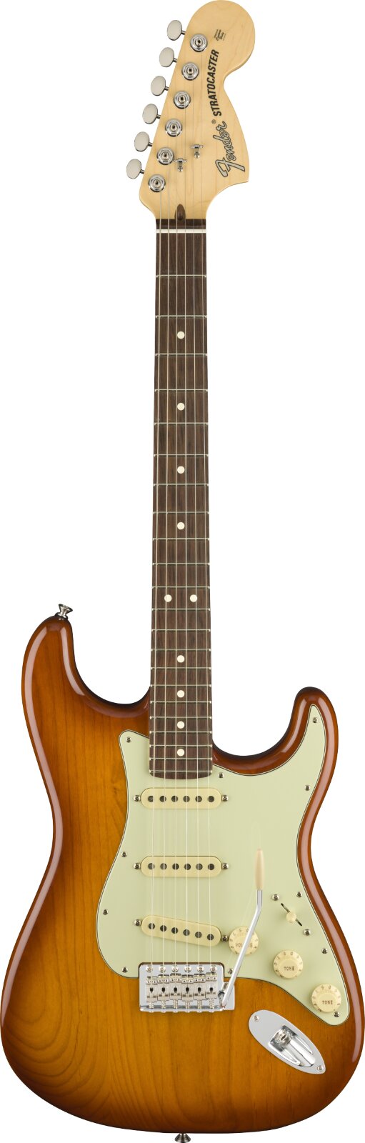 Fender American Performer Stratocaster, Rosewood Fingerboard, Honey Burst : photo 1
