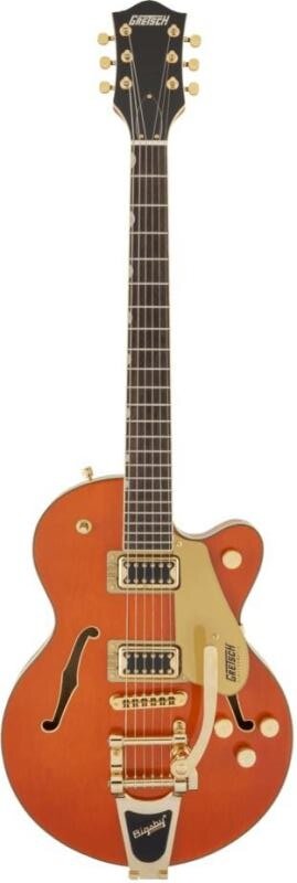 Gretsch G5655TG Electromatic Center Block Jr. Single-Cut with Bigsby and Gold Hardware, Laurel Fingerboard, Orange Stain : photo 1
