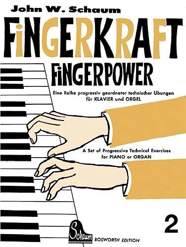 Fingerkraft Heft 2 (Fingerpower book 2) J.W. Schaum Klavier : photo 1