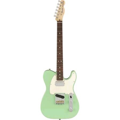 Fender American Performer Telecaster with Humbucking Rosewood Fingerboard Satin Surf Green