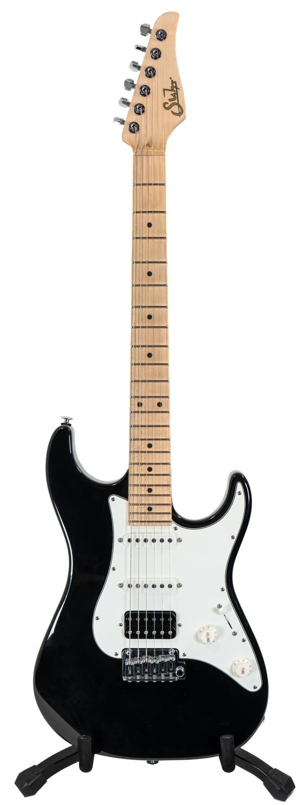 Suhr Guitars Standard Alder Black Maple fingerboard HSS SSCII : miniature 1