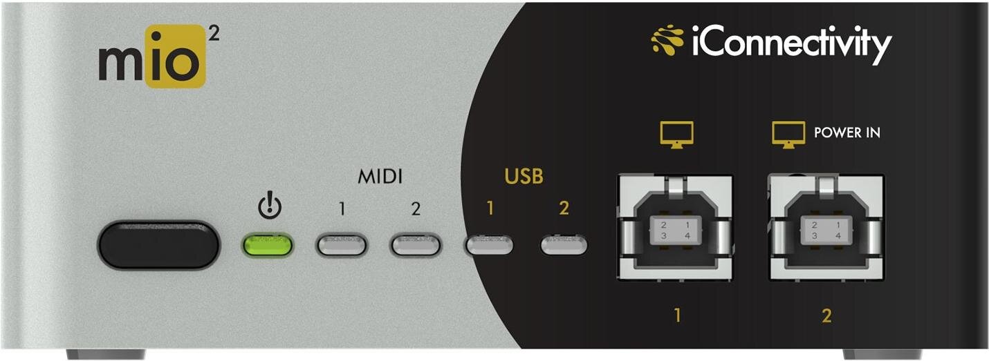 iConnectivity mio2 2 in 2 out USB to MIDI für Mac und PC : photo 1