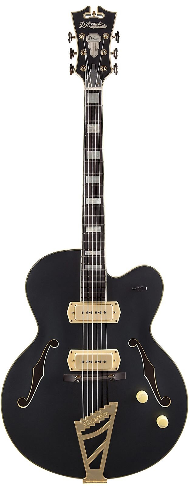 D’angelico New York Deluxe 59 Matte Midnight : photo 1
