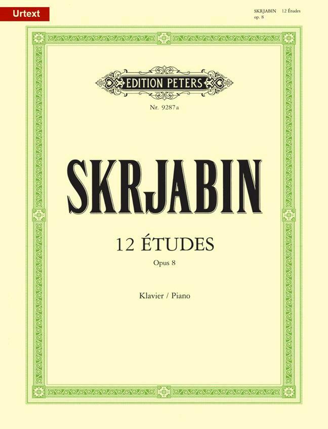 Etudes(12) Op.8  Alexander Scriabin   Klavier : photo 1