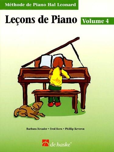 De Haske Leçons de Piano, volume 4 (avec Cd) Méthode de Piano Hal Leonard : photo 1