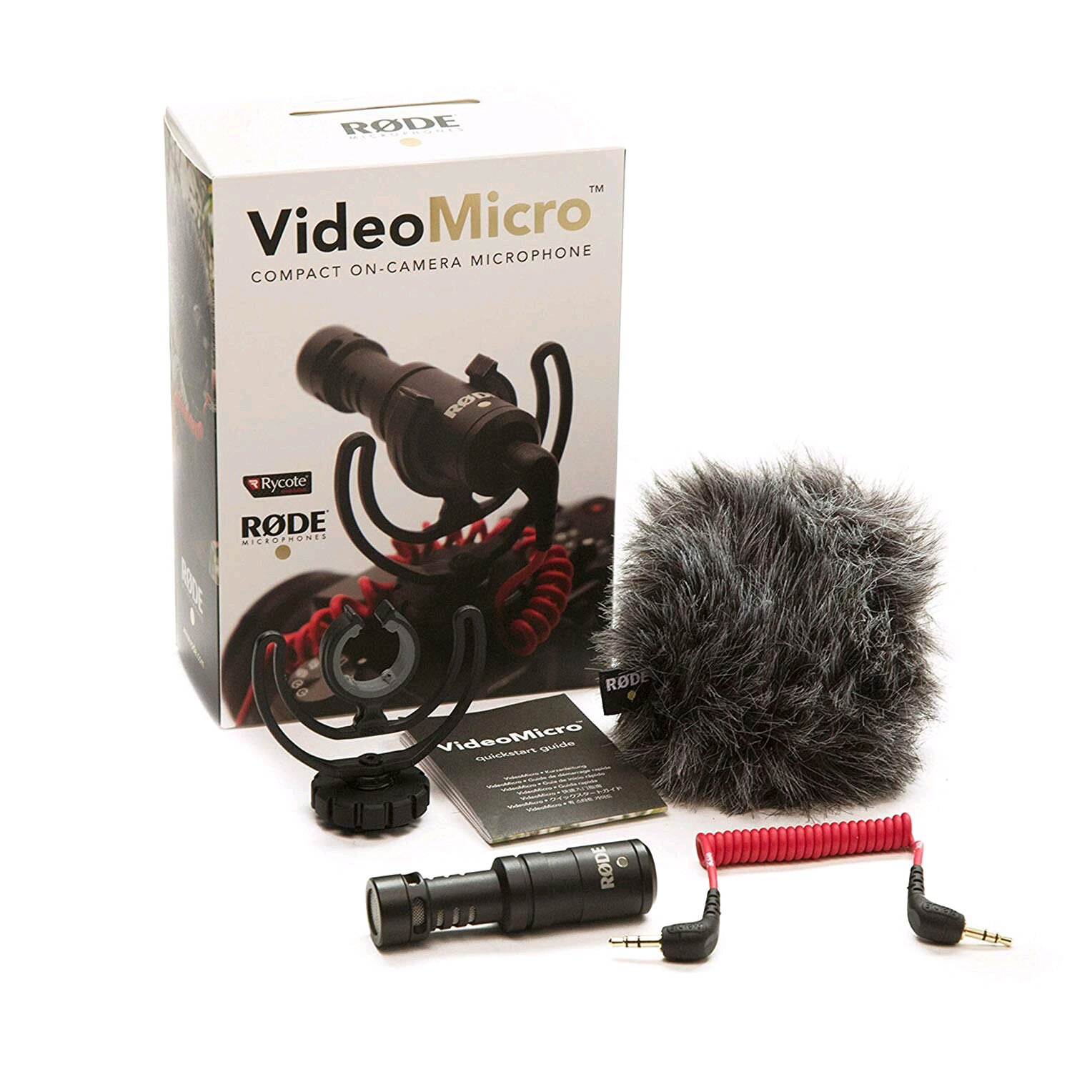 Rode VideoMicro - micro à condensateur pour caméra vidéo ou APN - Boullard  Musique