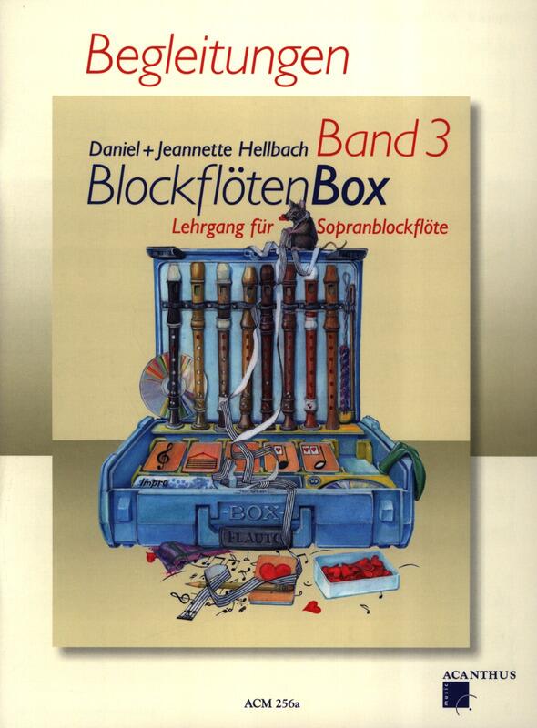 Blockflötenbox Vol. 3 Begleitungen Recorder and Piano Accompaniment : photo 1