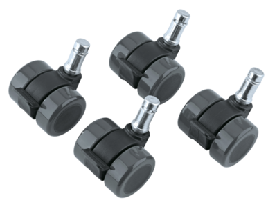 K & M 17510-000-55 Set of castors for