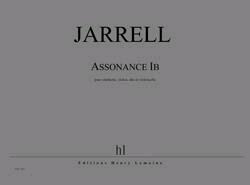 Assonance Ib  Michael Jarrell   Clarinet Violin Viola and Cello : photo 1