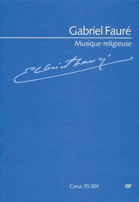 Musique religieuse Gesamtausgabe der kleineren Chor- und Ensemblewerke Gabriel Fauré  Jean-Michel Nectoux Chamber Ensemble : photo 1